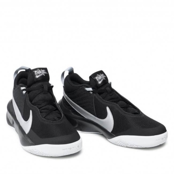 BRAND NEW boy girl youth Nike team hustle d10 basketball shoes size 3.5Y & 5.5Y - Picture 4 of 9